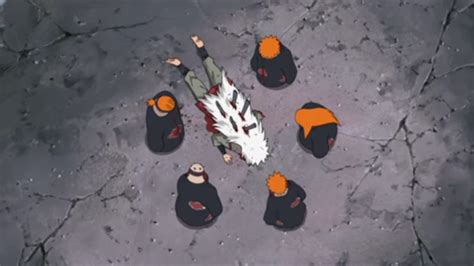 comment jiraya est mort.